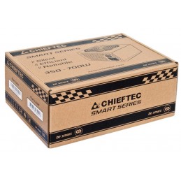 Chieftec Smart GPS-600A8 barošanas avotu vienība 600 W 20+4 pin ATX ATX Melns