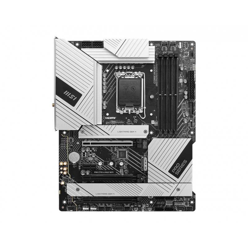 MSI PRO Z790-A MAX WIFI mātes plate Intel Z790 LGA 1700 ATX