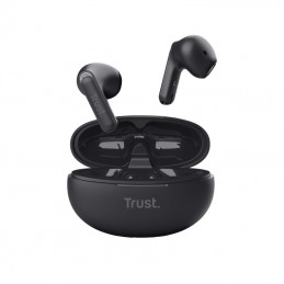 Trust Yavi Гарнитура True Wireless Stereo (TWS) Вкладыши Calls Music USB Type-C Bluetooth Черный