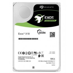 Seagate Exos X18 cietā diska draiveris 10 TB 7200 RPM 256 MB 3.5" Serial ATA III