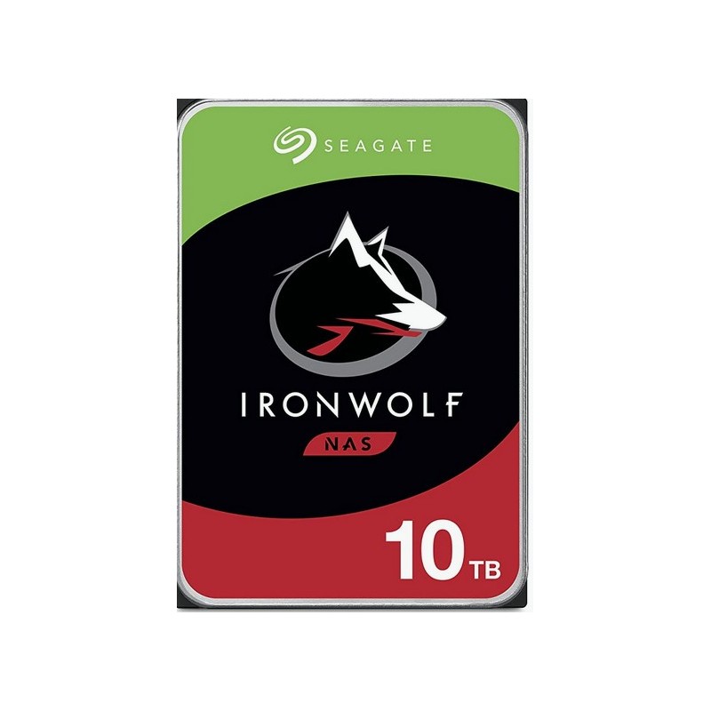 Seagate IronWolf ST10000VN000 внутренний жесткий диск 10 TB 7200 RPM 256 MB 3.5" Serial ATA III