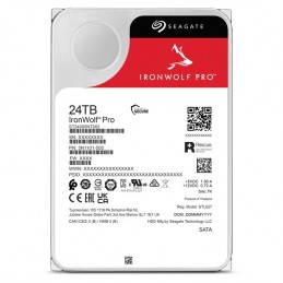 Seagate IronWolf Pro ST24000NT002 cietā diska draiveris 24 TB 7200 RPM 512 MB 3.5" Serial ATA III