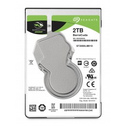 Seagate Barracuda 2.5" внутренний жесткий диск 2 TB 5400 RPM 128 MB 2.5" Serial ATA III