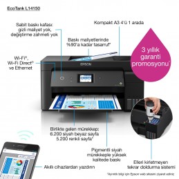 Epson EcoTank L14150 Tintes 4800 x 1200 DPI 38 ppm Wi-Fi