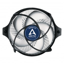 ARCTIC Alpine 23 - Compact AMD CPU-Cooler Procesors Gaisa dzesētājs 9 cm Alumīnijs, Melns 1 pcs