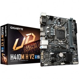 GIGABYTE H410M H V2 материнская плата Intel H410 LGA 1200 (Socket H5) Микро ATX