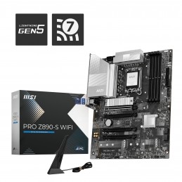 MSI PRO Z890-S WIFI mātes plate Intel Z890 LGA 1851 (Socket V1) ATX