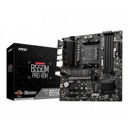 MSI B550M PRO-VDH материнская плата AMD B550 Разъем AM4 Микро ATX