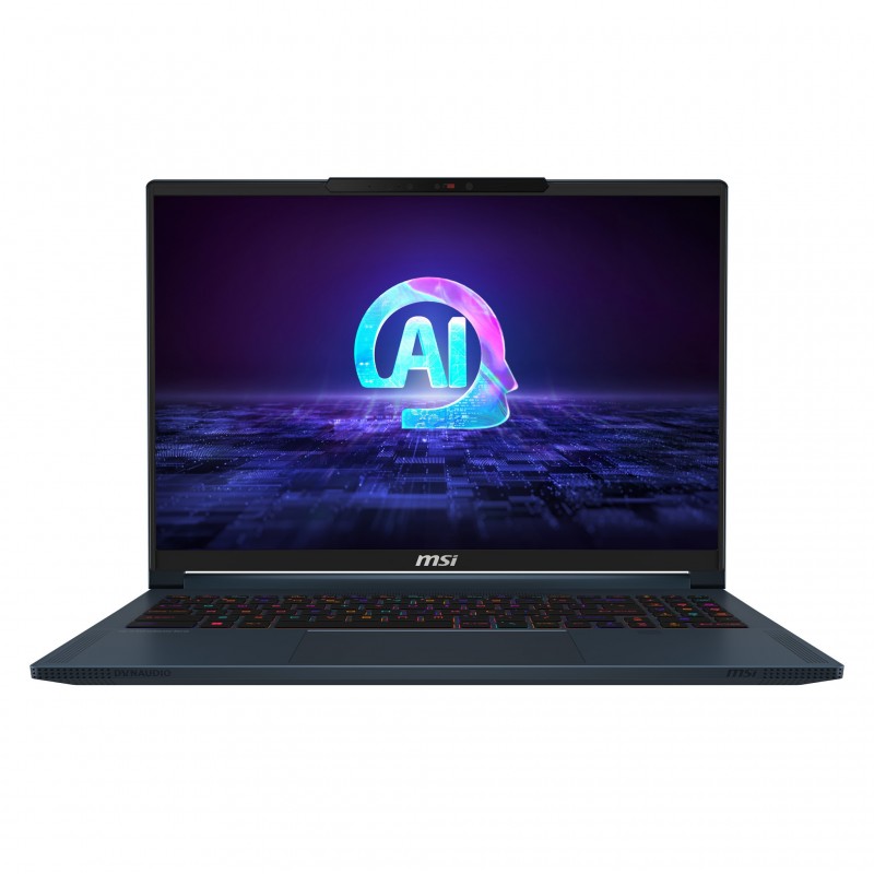 MSI Stealth 16 AI STUDIO A1VGG-232NL Intel Core Ultra 9 185H Portatīvais dators 40,6 cm (16") Quad HD+ 32 GB DDR5-SDRAM 2 TB