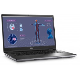 DELL Precision 7780 Intel® Core™ i9 i9-13950HX Mobila darbstacija 43,9 cm (17.3") Full HD 32 GB DDR5-SDRAM 1 TB SSD NVIDIA RTX