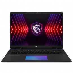 MSI Titan 18 HX A14VHG-047NL Intel® Core™ i9 i9-14900HX Portatīvais dators 45,7 cm (18") UHD+ 32 GB DDR5-SDRAM 2 TB SSD NVIDIA