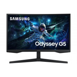 Samsung G55C monitori 68,6 cm (27") 2560 x 1440 pikseļi Quad HD LED Melns