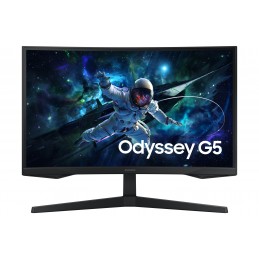 Samsung G55C monitori 68,6 cm (27") 2560 x 1440 pikseļi Quad HD LED Melns