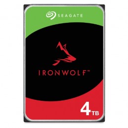 Seagate IronWolf ST4000VN006 cietā diska draiveris 4 TB 5400 RPM 256 MB 3.5" Serial ATA III