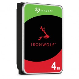 Seagate IronWolf ST4000VN006 cietā diska draiveris 4 TB 5400 RPM 256 MB 3.5" Serial ATA III