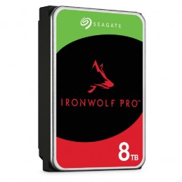 Seagate IronWolf Pro ST8000NT001 cietā diska draiveris 8 TB 7200 RPM 256 MB 3.5" Serial ATA III