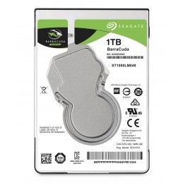 Seagate Barracuda 2.5" cietā diska draiveris 1 TB 5400 RPM 128 MB 2.5" Serial ATA III