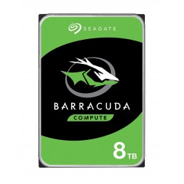 Seagate Barracuda ST8000DM004 cietā diska draiveris 8 TB 5400 RPM 256 MB 3.5" Serial ATA III