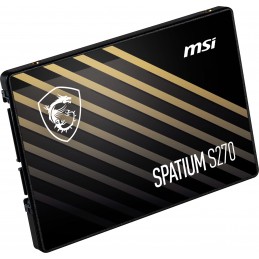 MSI SPATIUM S270 SATA 2.5 480GB SSD diskdzinis 2.5" Serial ATA III 3D NAND