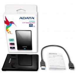 ADATA HV620S ārējais cietais disks 4 TB 2.5" Micro-USB B 2.0 3.2 Gen 1 (3.1 Gen 1) Melns