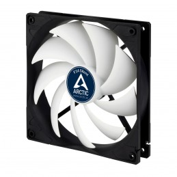 ARCTIC F14 Silent Datora korpusam Ventilators 14 cm Melns, Balts