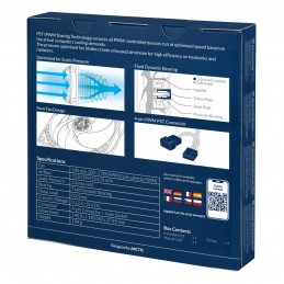 ARCTIC P14 PWM PST Datora korpusam Ventilators 14 cm Balts