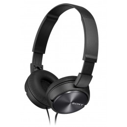 Sony MDR-ZX310AP Austiņas Vadu Zvani   mūzika Melns