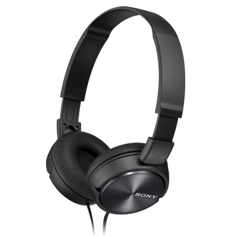 Sony MDR-ZX310AP Austiņas Vadu Zvani   mūzika Melns