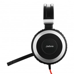 Jabra Evolve 80 MS Stereo Austiņas Vadu Birojs   zvanu centrs Bluetooth Melns