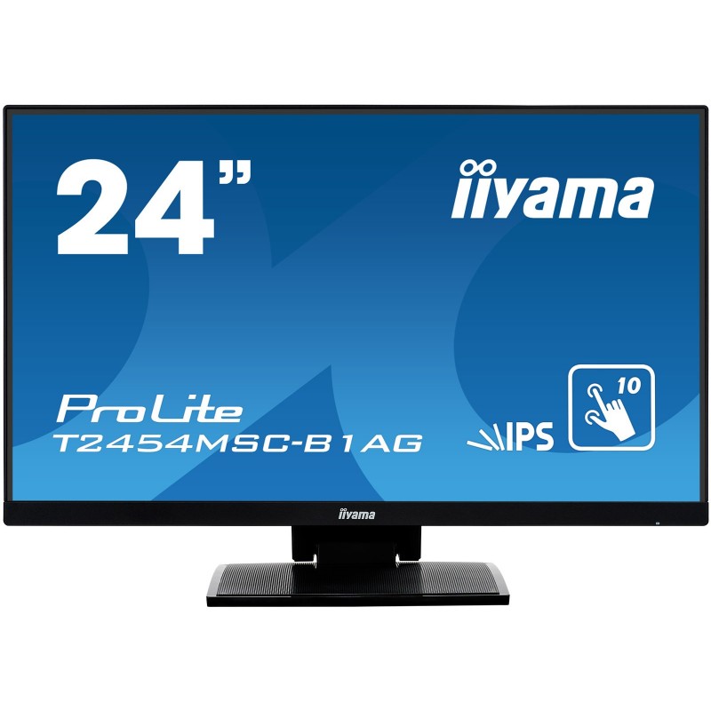 iiyama ProLite T2454MSC-B1AG монитор для ПК 60,5 cm (23.8") 1920 x 1080 пикселей Full HD LED Сенсорный экран