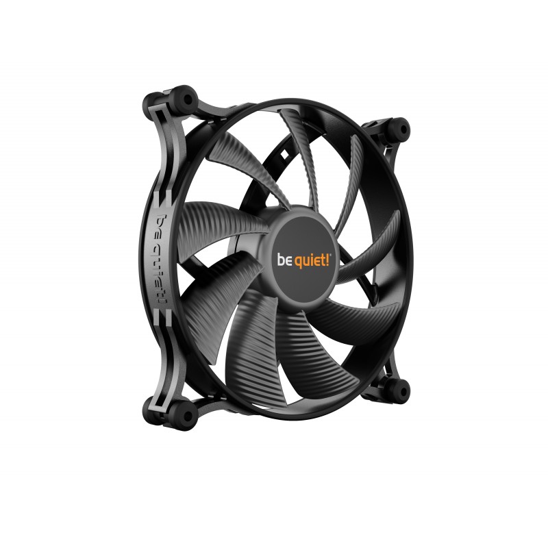 be quiet! BL086 Datora dzesēšanas sistēma Datora korpusam Ventilators 14 cm Melns