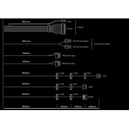 be quiet! Pure Power 11 500W barošanas avotu vienība 20+4 pin ATX ATX Melns