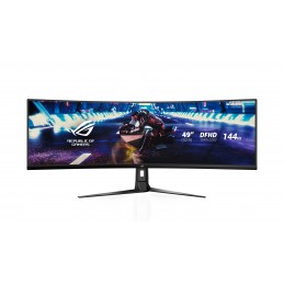 ASUS ROG Strix XG49VQ monitori 124,5 cm (49") 3840 x 1080 pikseļi UltraWide Full HD LED Melns