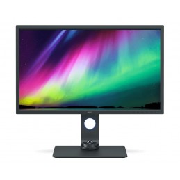 BenQ SW321C monitori 81,3 cm (32") 3840 x 2160 pikseļi 4K Ultra HD LED Pelēks