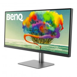 BenQ PD3420Q monitori 86,4 cm (34") 3440 x 1440 pikseļi Quad HD LED Pelēks