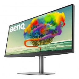 BenQ PD3420Q monitori 86,4 cm (34") 3440 x 1440 pikseļi Quad HD LED Pelēks