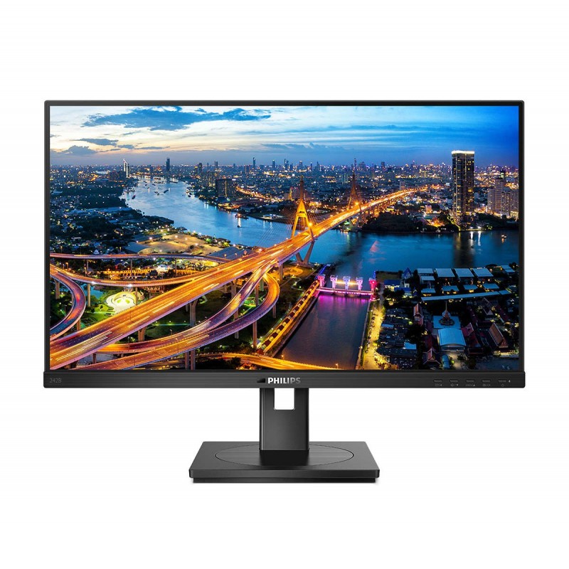 Philips B Line 242B1 00 LED display 60,5 cm (23.8") 1920 x 1080 пикселей Full HD Черный