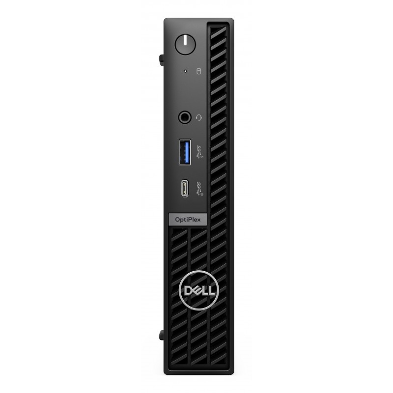 DELL OptiPlex 7020 Intel® Core™ i5 i5-14500T 8 GB DDR5-SDRAM 512 GB SSD Ubuntu Linux MFF Mini PC Melns