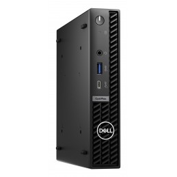 DELL OptiPlex 7020 Intel® Core™ i5 i5-14500T 8 GB DDR5-SDRAM 512 GB SSD Ubuntu Linux MFF Mini PC Melns