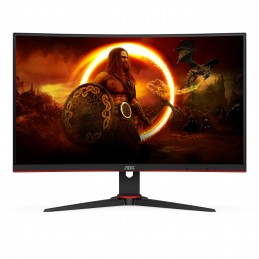 AOC G2 C27G2ZE BK monitori 68,6 cm (27") 1920 x 1080 pikseļi Full HD LED Melns, Sarkans