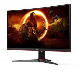 AOC G2 C27G2ZE BK monitori 68,6 cm (27") 1920 x 1080 pikseļi Full HD LED Melns, Sarkans