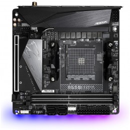 GIGABYTE B550I AORUS PRO AX материнская плата AMD B550 Разъем AM4 Mini ITX