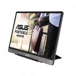 ASUS MB14AC monitori 35,6 cm (14") 1920 x 1080 pikseļi Full HD Pelēks