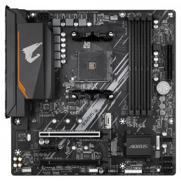 GIGABYTE B550M AORUS ELITE mātes plate AMD B550 Ligzda AM4 mikro ATX