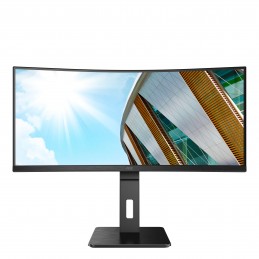 AOC P2 CU34P2A LED display 86,4 cm (34") 3440 x 1440 пикселей Quad HD Черный