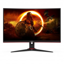 AOC G2 C24G2AE BK monitori 59,9 cm (23.6") 1920 x 1080 pikseļi Full HD LED Melns, Sarkans