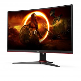 AOC G2 C24G2AE BK monitori 59,9 cm (23.6") 1920 x 1080 pikseļi Full HD LED Melns, Sarkans