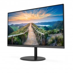 AOC V4 U27V4EA monitori 68,6 cm (27") 3840 x 2160 pikseļi 4K Ultra HD LED Melns