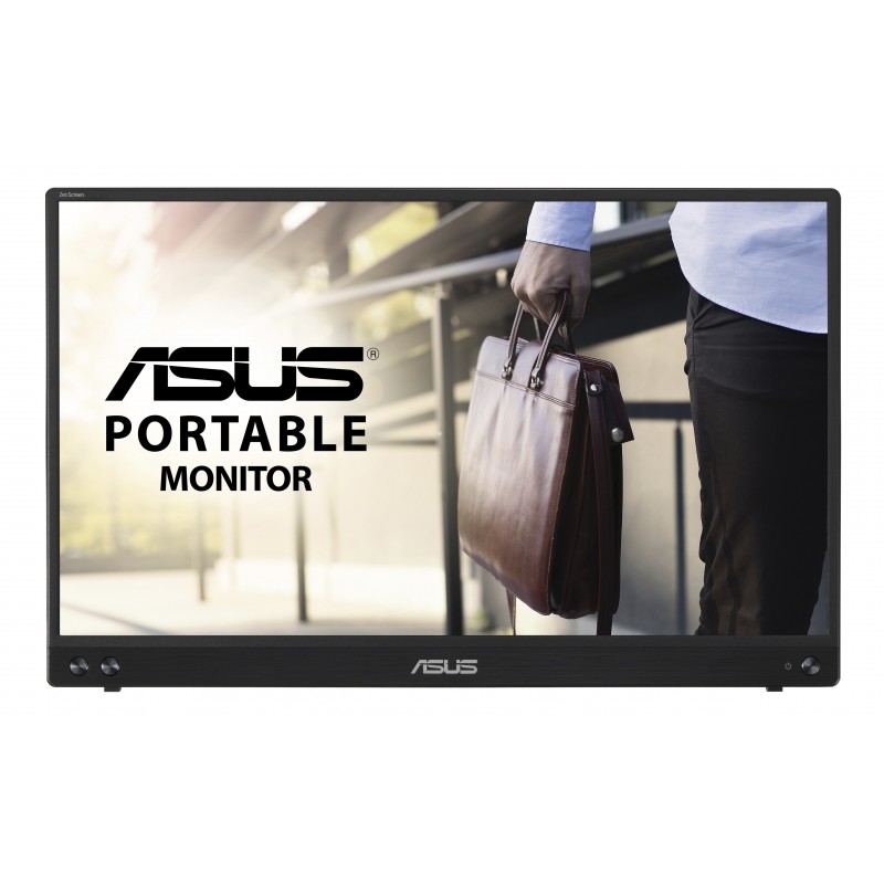 ASUS MB16ACV monitori 39,6 cm (15.6") 1920 x 1080 pikseļi Full HD LED Melns