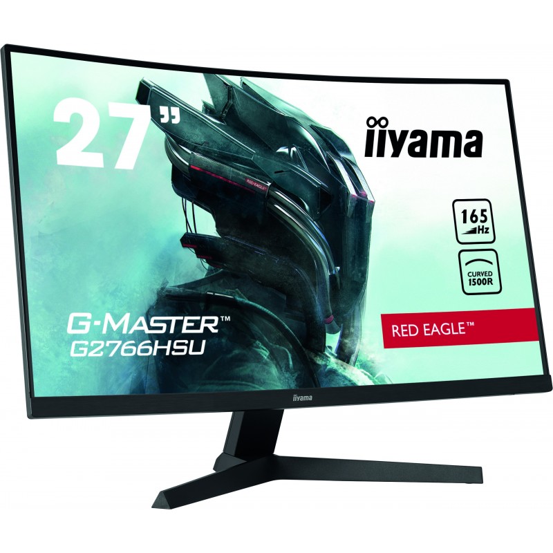 iiyama G-MASTER G2766HSU-B1 LED display 68,6 cm (27") 1920 x 1080 pikseļi Full HD Melns